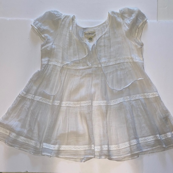 Denim & Supply Ralph Lauren L Peasant Bohemian Southwest Cap Sleeve Pullover Top - Picture 3 of 16